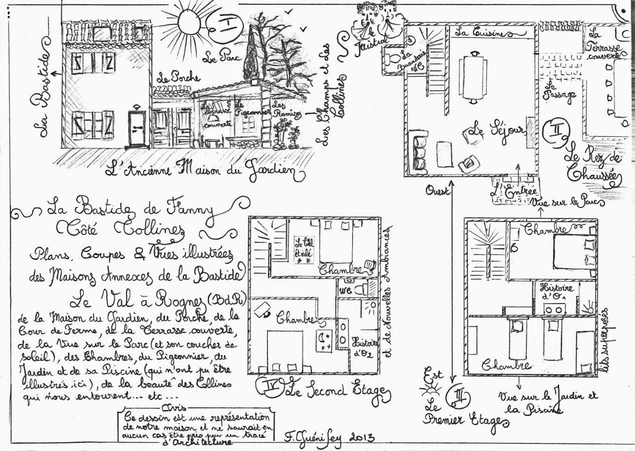 Villa Bastide de Fanny Rognes Exterior foto
